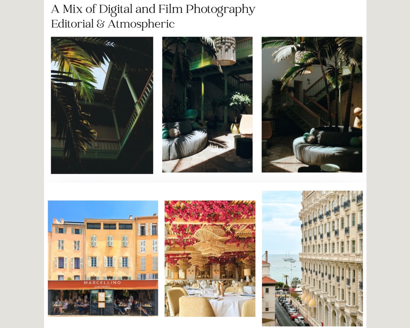 Isabel Napa — Photography portfolio 1