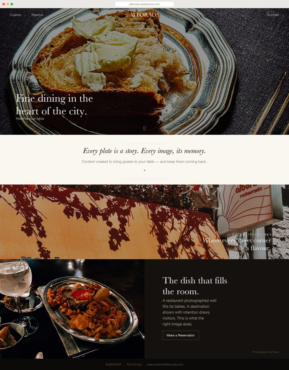 Rose — Multi-discipline portfolio 4